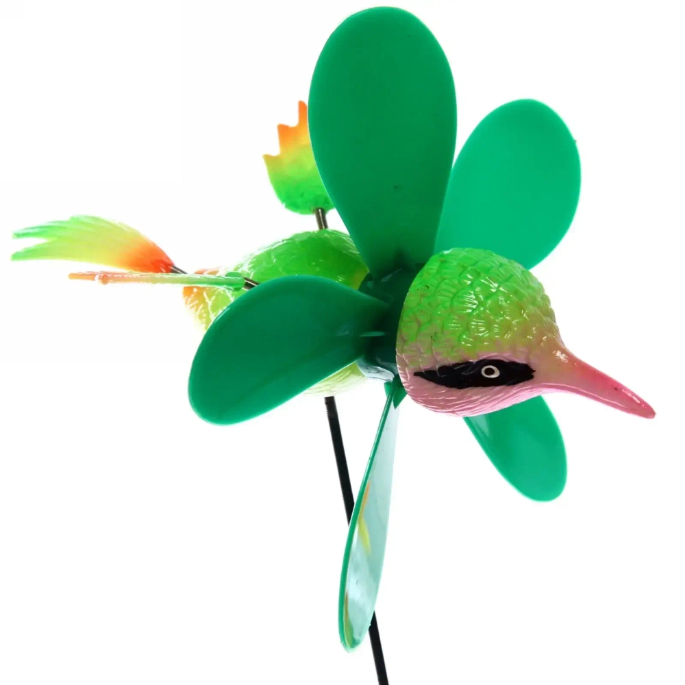 Фигура на спице «Колибри» 14*40см ветрячок для отпугивания птиц