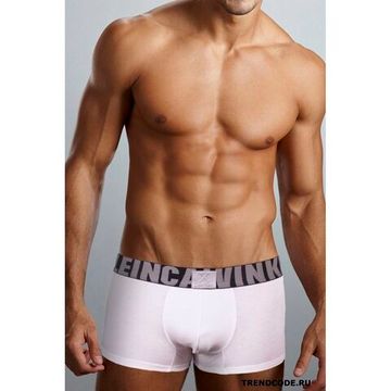 Мужские трусы боксеры белые Calvin Klein