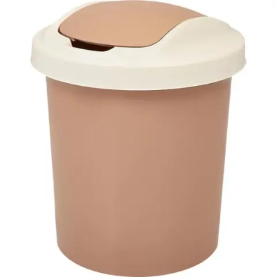 Контейнер для мусора Ориджинал 12 л кофейный (комплект 8 шт)