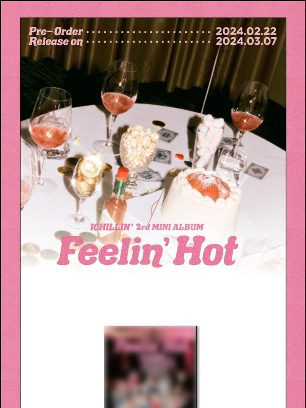 Альбом ICHILLIN' - FEELIN' HOT 3rd Mini Album