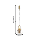 Подвесной светодиодный светильник Favourite Gaudi 4242-1P