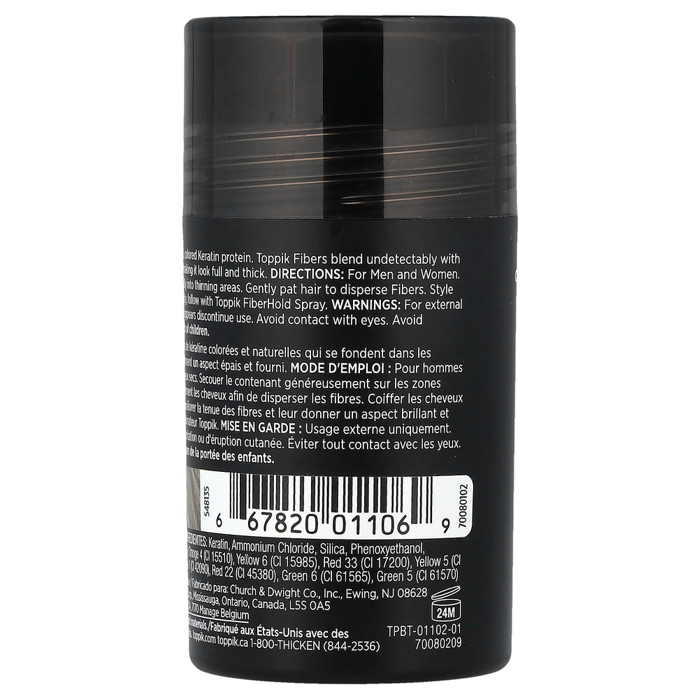 Toppik, клетчатка для наращивания волос, с запахом для седых волос, 12 г (0,42 унции)