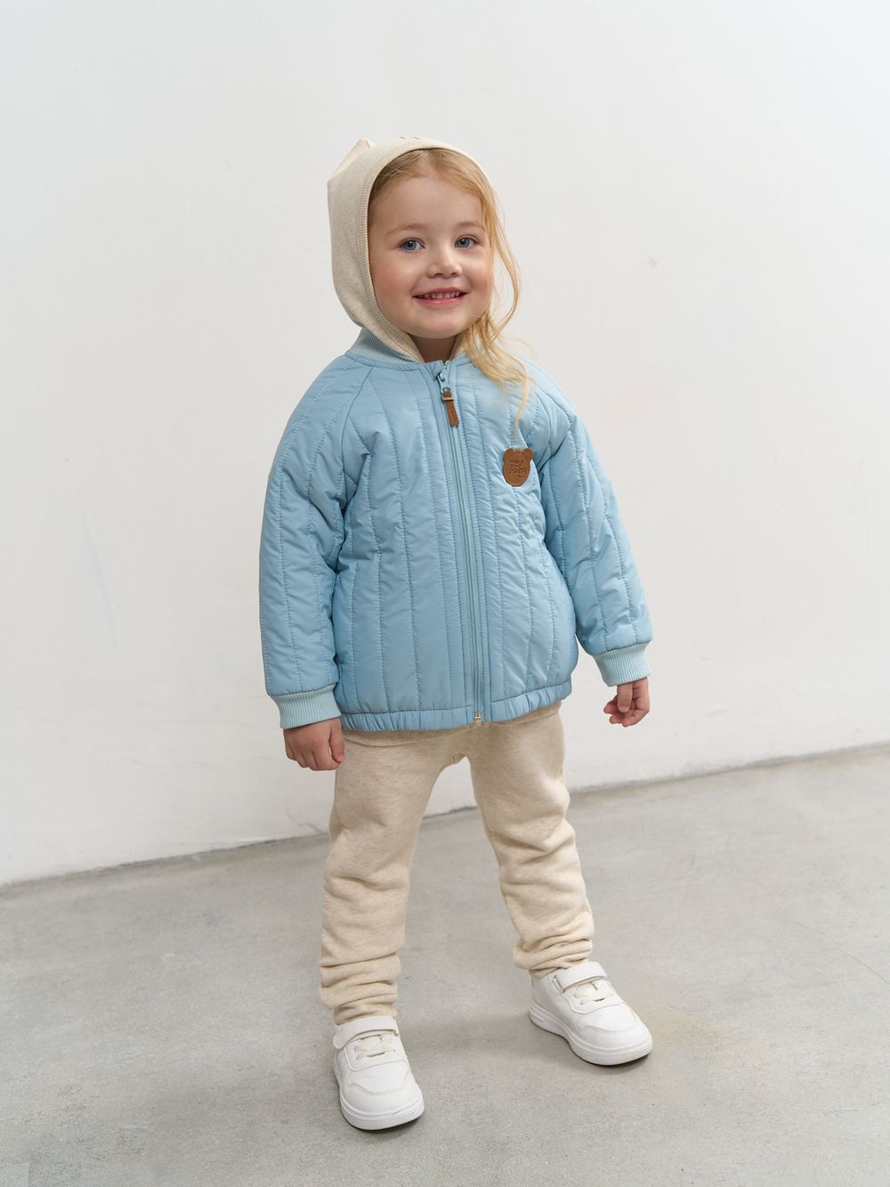 Бомбер с утеплителем "Ниагара" стеганый 0+