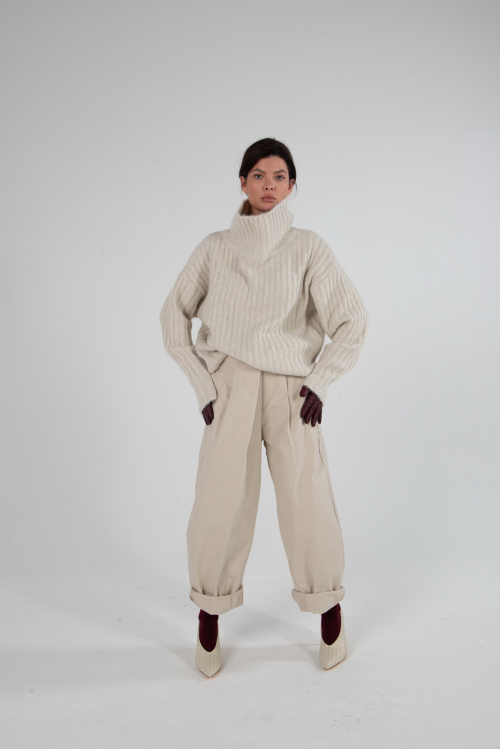 Свитер с воротом MARLY