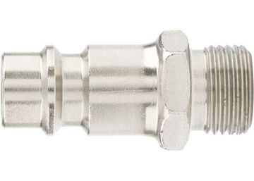 Ниппель универсальный быстросъемный ("папа"), внешняя резьба 3/8", 2 шт. Stels 57059