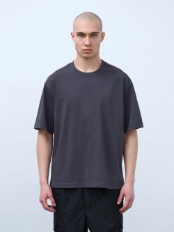 Футболка оверсайз (графит) 230 г