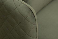 Кресло Верона(Verona) вращающееся, велюр т.зеленый Colt1011-TZEL/бронза 70x77x80см Garda Decor