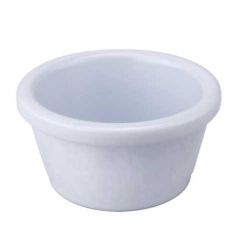 Соусник 50 мл d 7 см h3,7 см круглый набор 12 шт. пластик белый SUNNEX