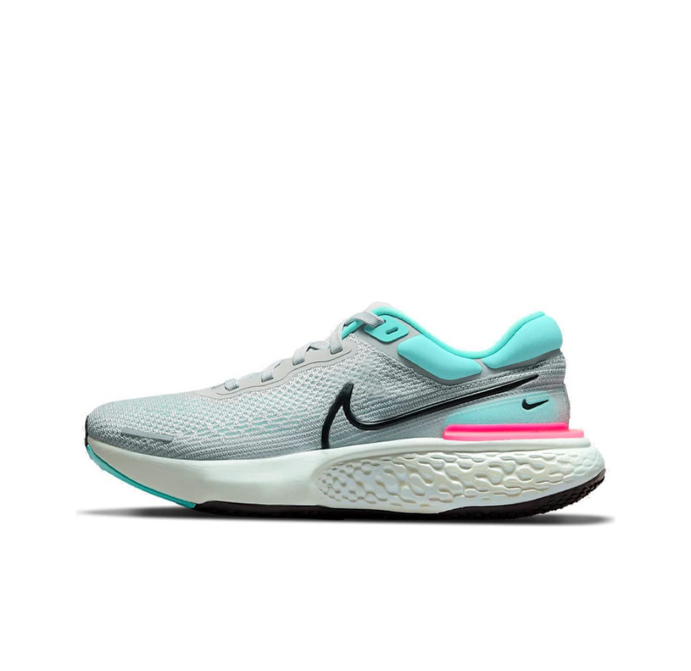 Мужские кроссовки Nike ZoomX Invincible Run Flyknit 'Grey Fog Dynamic Turquoise' CT2228-003