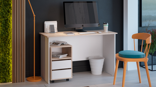 Стол с тумбой выкатной тип 14 (1200)