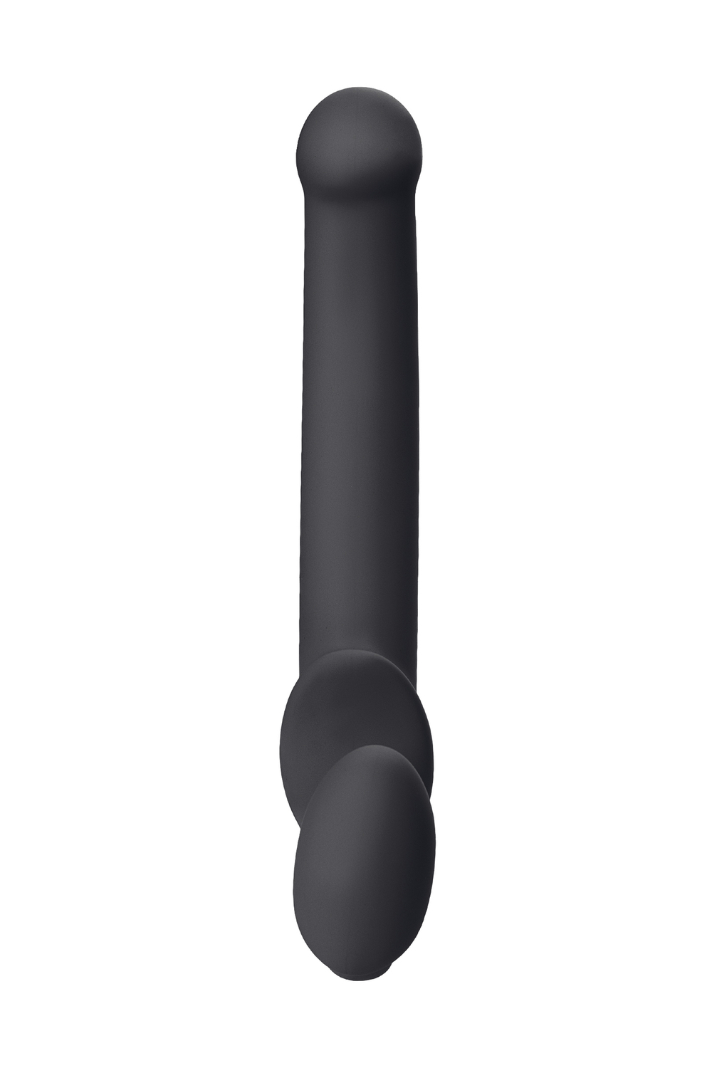 Безремневой страпон Strap-on-me Semi-Realistic, чёрный, M