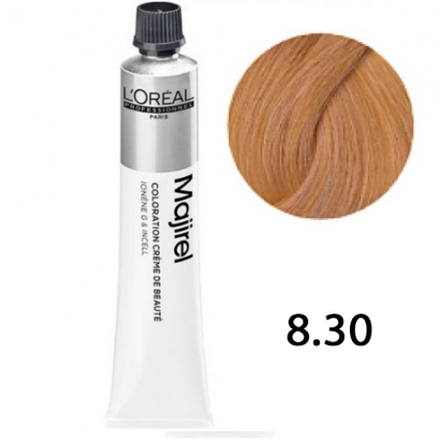 L'Oreal Professionnel Majirel 8.30 Светлый блондин золотистый глубокий 50мл