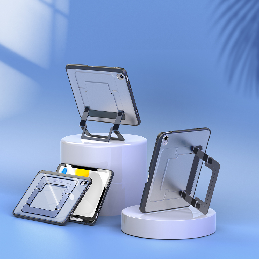 Чехол с многоугольной подставкой для планшета iPad 10 (2022-) и iPad 11 (2025-), серия Axis Series Case от Dux Ducis