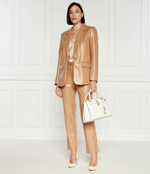 Сумка через плечо JORAH LUXURY SATCHEL Guess - экрю(HWBG93 31060)