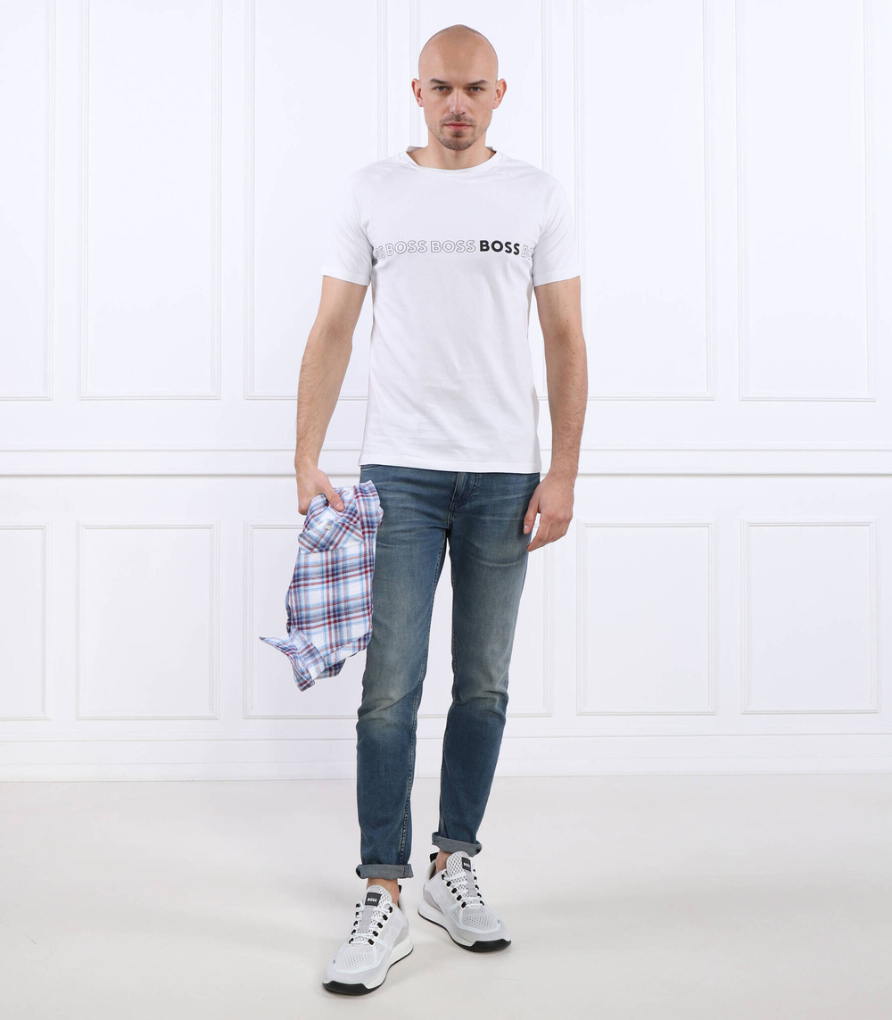 футболка BOSS BLACK - белый(50491696)