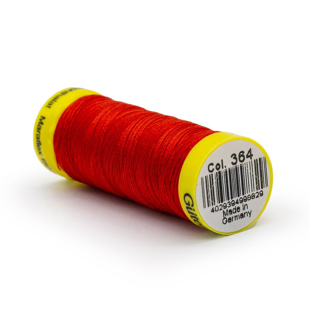 Нитки для трикотажа Gutermann Maraflex 120 (150 метров), 5 кат. | 364 красно-лососевый