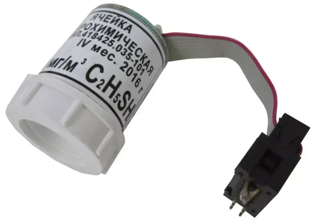 Ячейка электрохимическая на этантиол C2H5SH в упаковке ИБЯЛ.305649.035-79 (ИБЯЛ.418425.035-101) для АНКАТ-7670