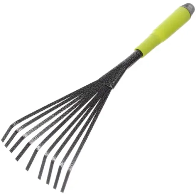 Грабельки веерные «Садовник» 40см пластиковая ручка ДоброСад