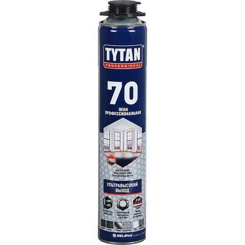 Пена монтажная Tytan 70 Professional летняя 870 мл