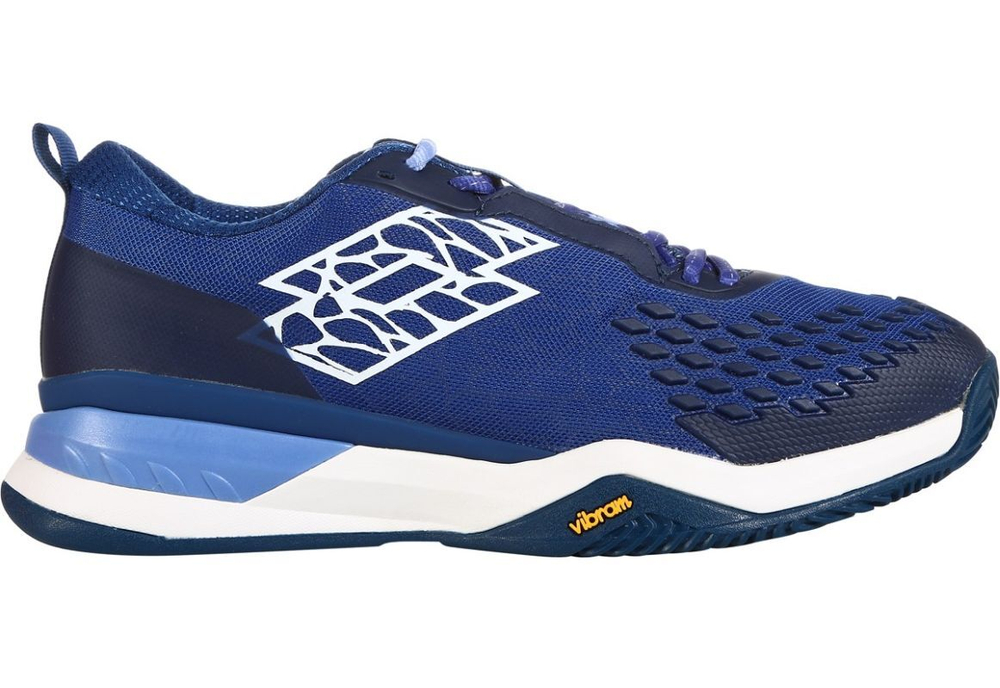 Мужские кроссовки теннисные Lotto Raptor Hyperpulse 100 Clay - небесный