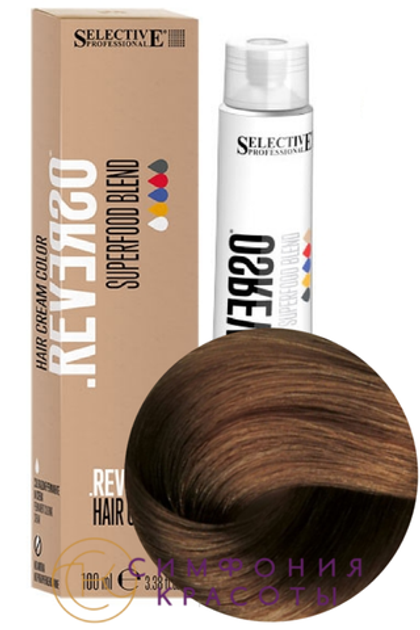 6.23 "Reverso Hair Color" Темный блонд бежево-золотистый 100 мл