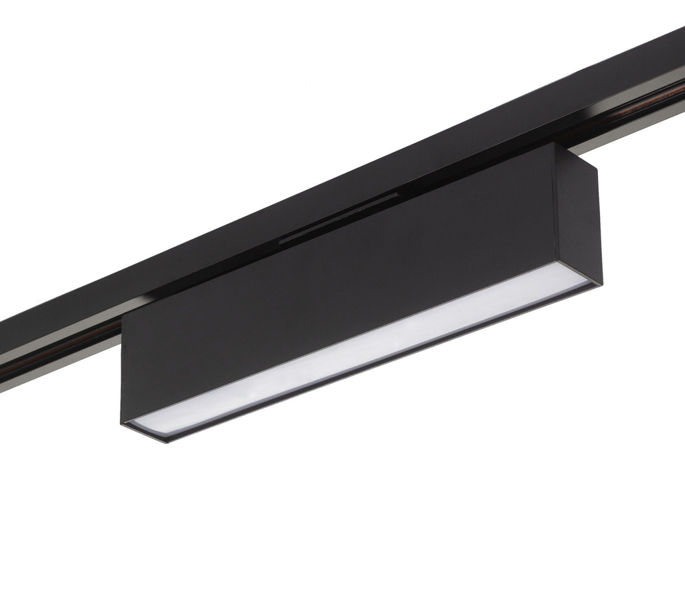 DK6440-BK Трековый светильник IP 20, 10 Вт, LED 4000, черный, алюминий
