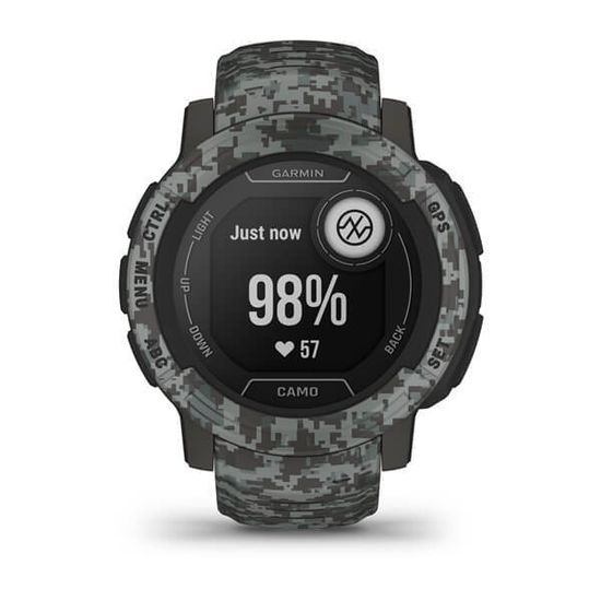 Умные часы Garmin Instinct 2 темно-серый камуфляж