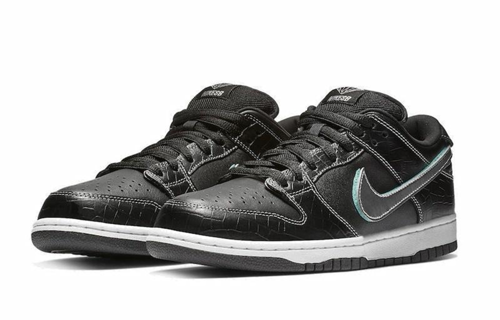 Кроссовки Diamond Supply Co. X Nike Dunk Sb Black "Black"
