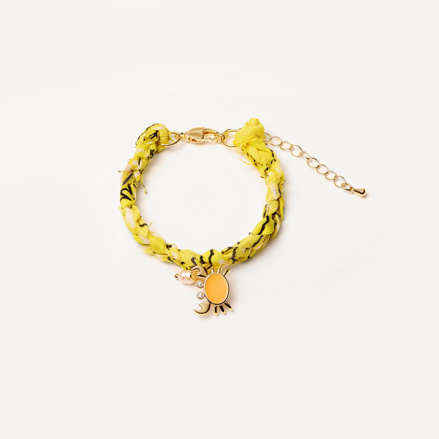 Браслет Braded Bandana Bracelet - Yellow