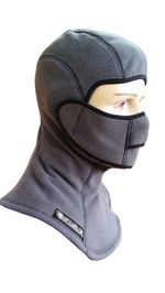 Подшлемник с защитой шеи Fleece Collar Open / Серый