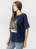 Футболка женская Mjölk х Зарубин Белочка