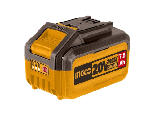 Аккумуляторная батарея 20В/7.5Ач. INGCO FBLI2075 INDUSTRIAL