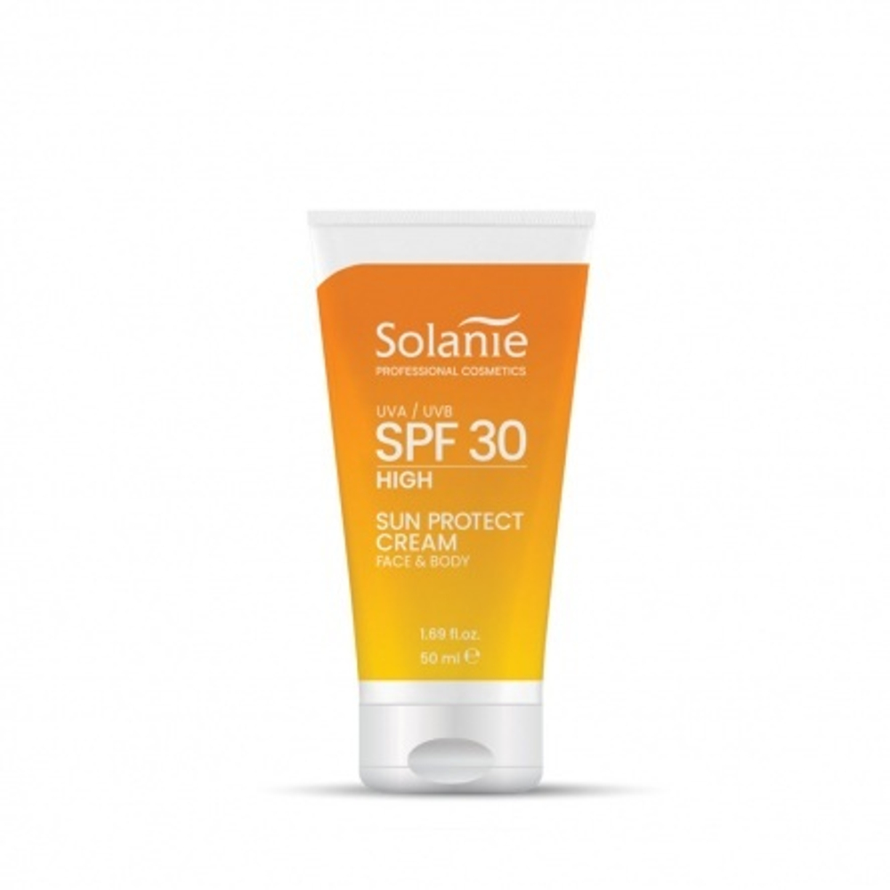 Солнцезащитный крем для лица и тела SPF30 SO FINE sun protect cream face & body, 50 мл