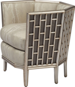 Кресло McGuire Fretwork Lounge Chair