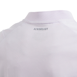 Футболка для мальчика теннисная Adidas Freelift Polo Aero Ready purple tint/legend earth