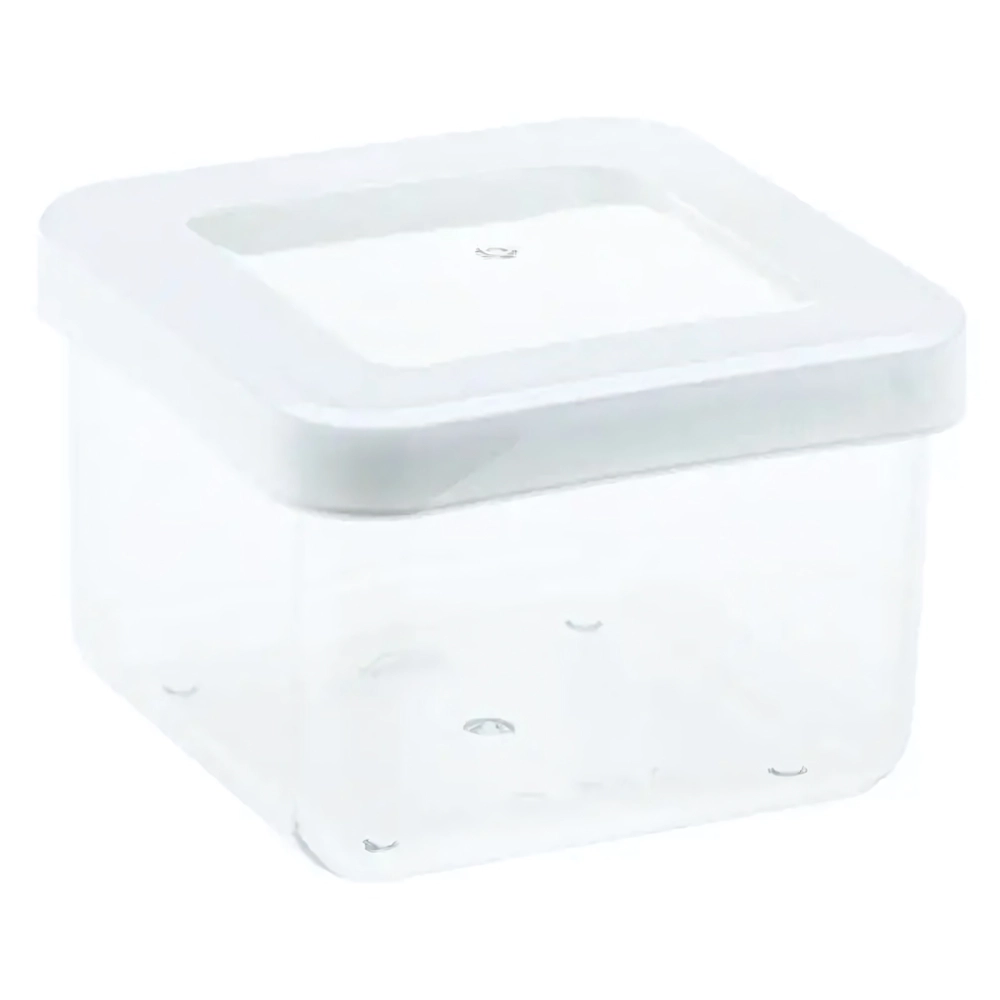 Емкость для сыпучих продуктов СТЕП 0,5 л 10х7см Белый