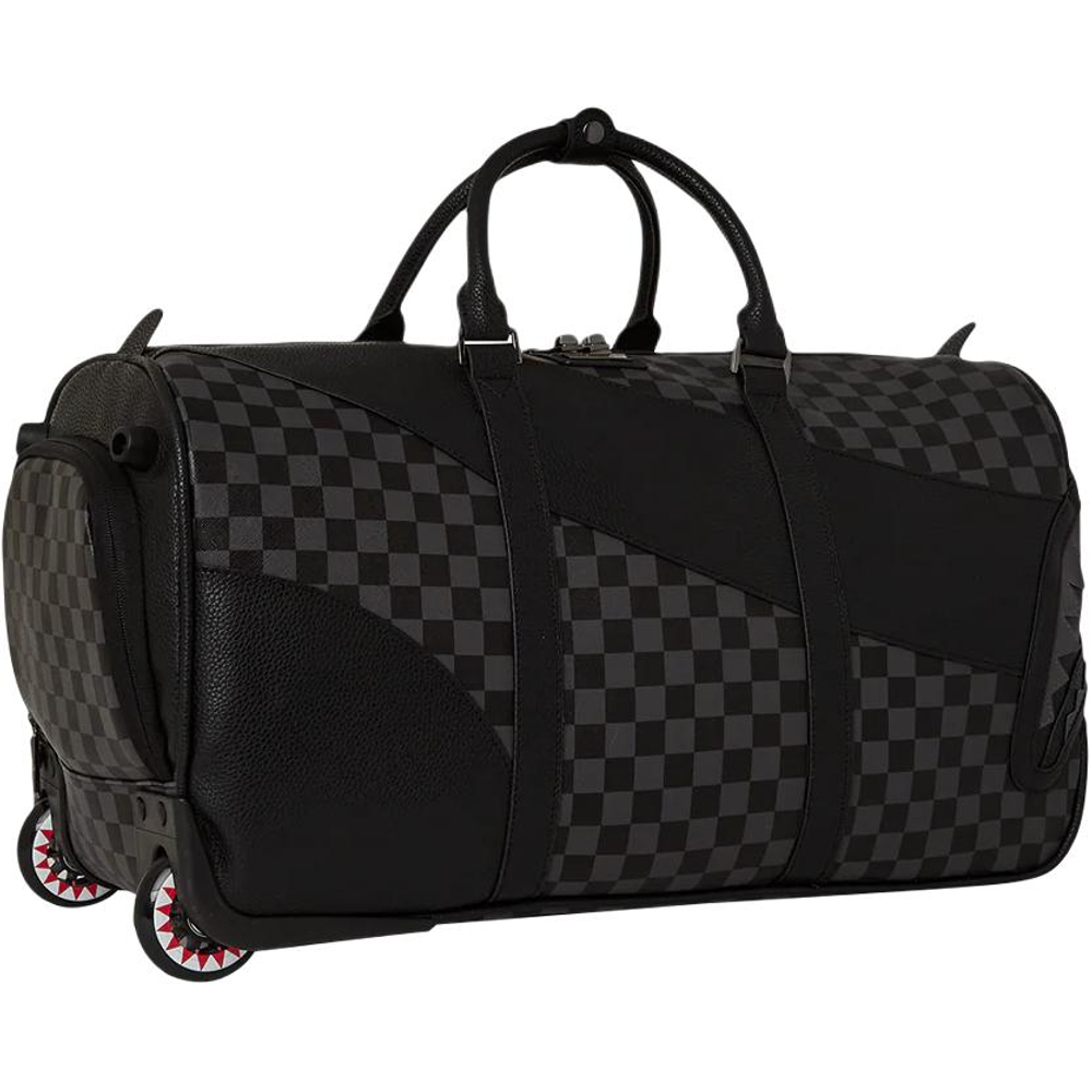 SPRAYGROUND Artificial Leather Trolley Bag 20 Inch Unisex Black