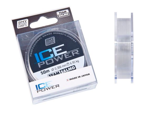 Леска монофильная Team Salmo ICE POWER 50 м, 0,30 мм