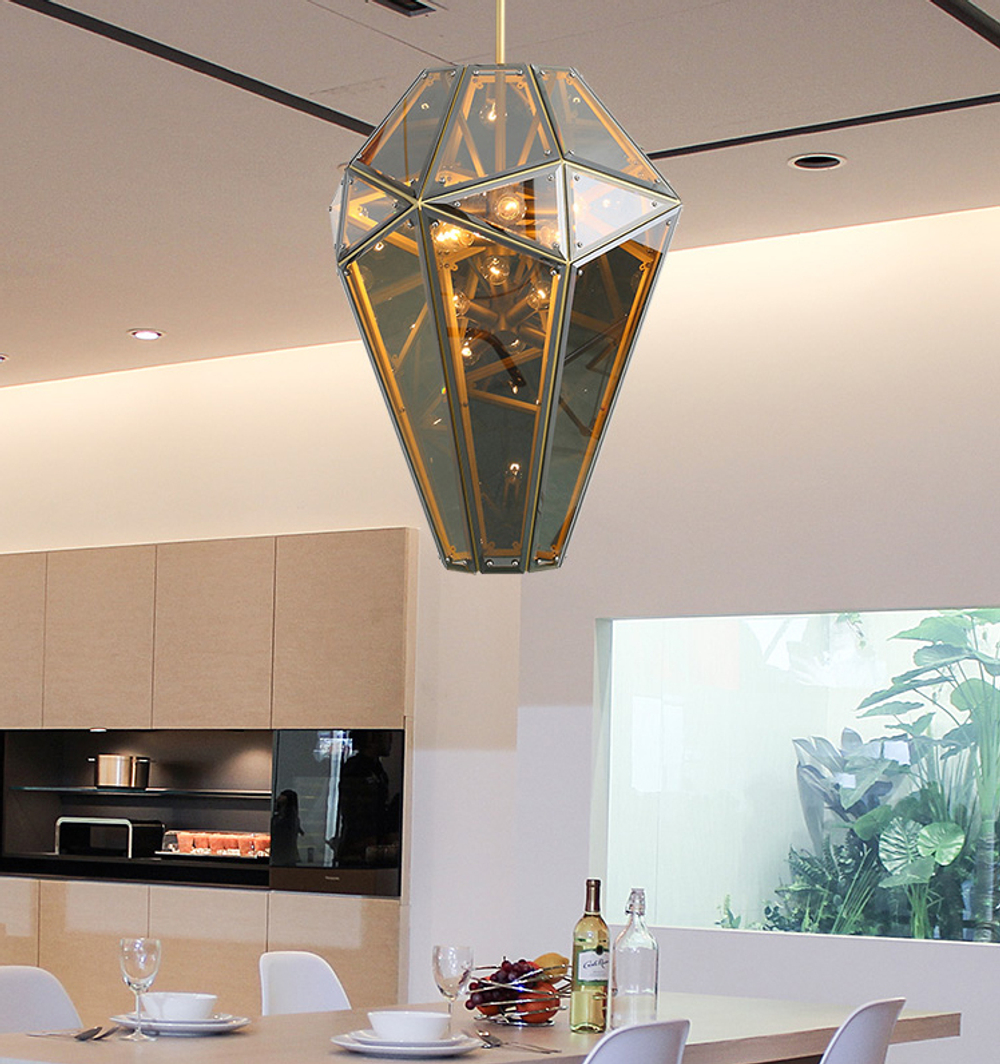 Ceiling design lamp  Empire by Lindsey Adelman (Smoky)