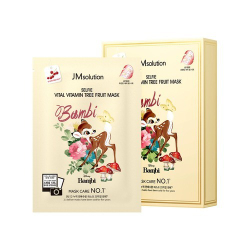 Маска тканевая с облепихой – JMsolution Disney collection selfie vital vitamin tree fruit mask, 30мл