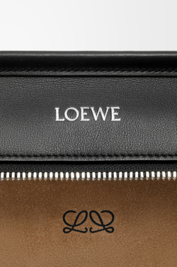 Loewe Большая сумка Amazona 180 из мягкой телячьей кожи, черный