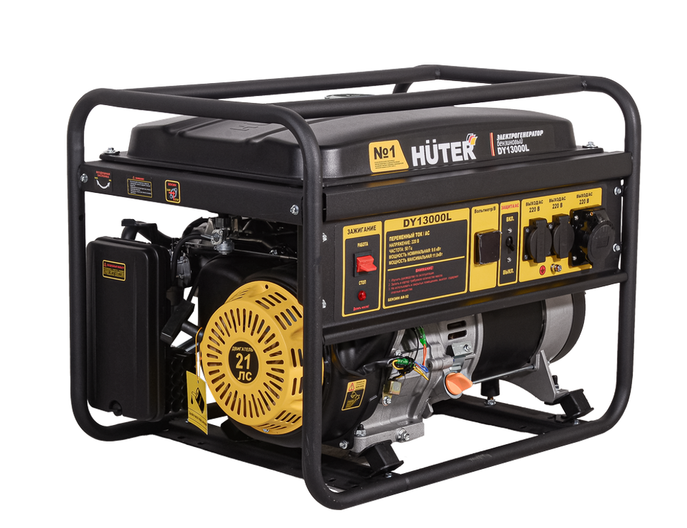Электрогенератор DY13000L Huter