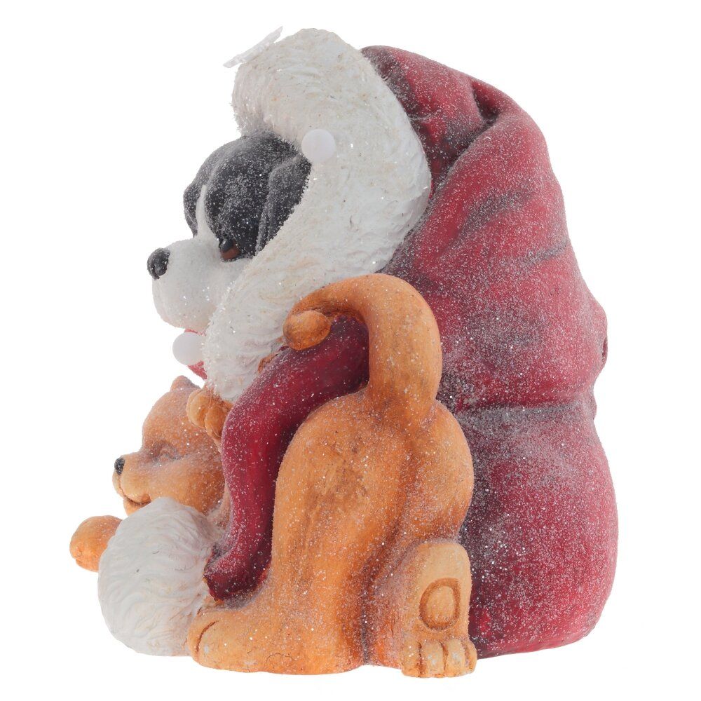 GAEM Фигурка декоративная с подсветкой "Щенок и котёнок" (AAAх3 н/п), L37 W29 H32 см