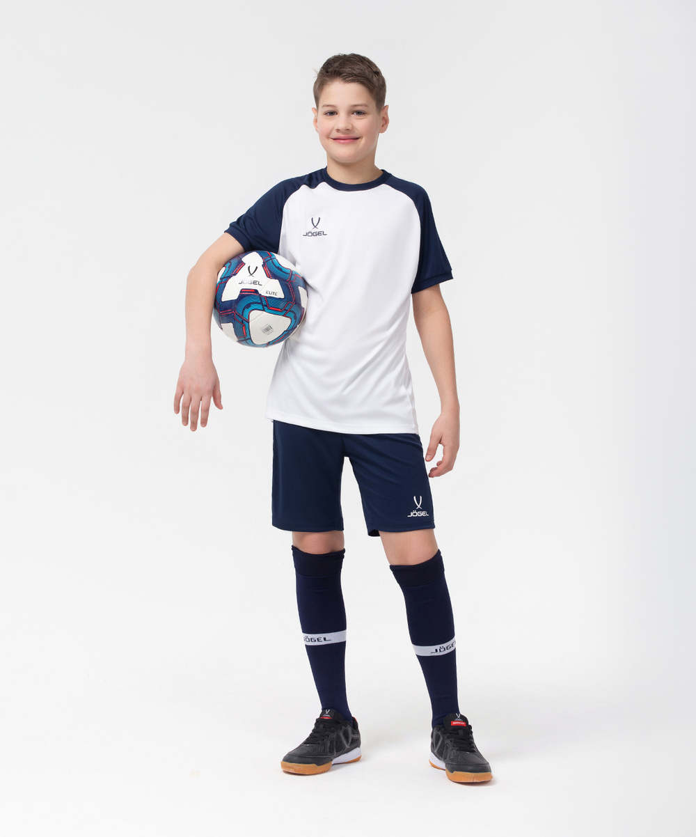 Футболка игровая CAMP Reglan Jersey, белый/темно-синий, детский