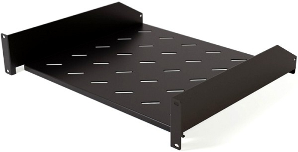 Полка угловая Hyperline TAL3-2U-300-RAL9005