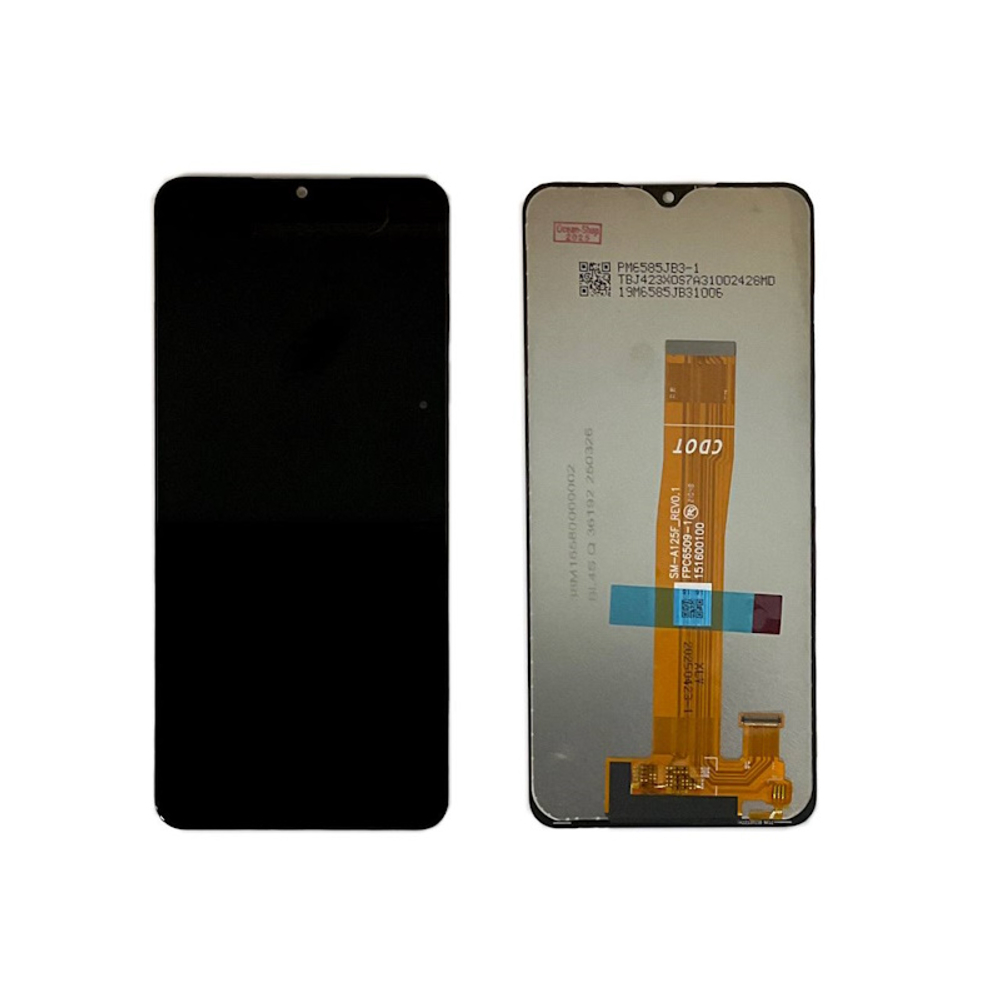 Дисплей для Samsung Galaxy A12 Nacho (A127F) с тачскрином Черный - OR