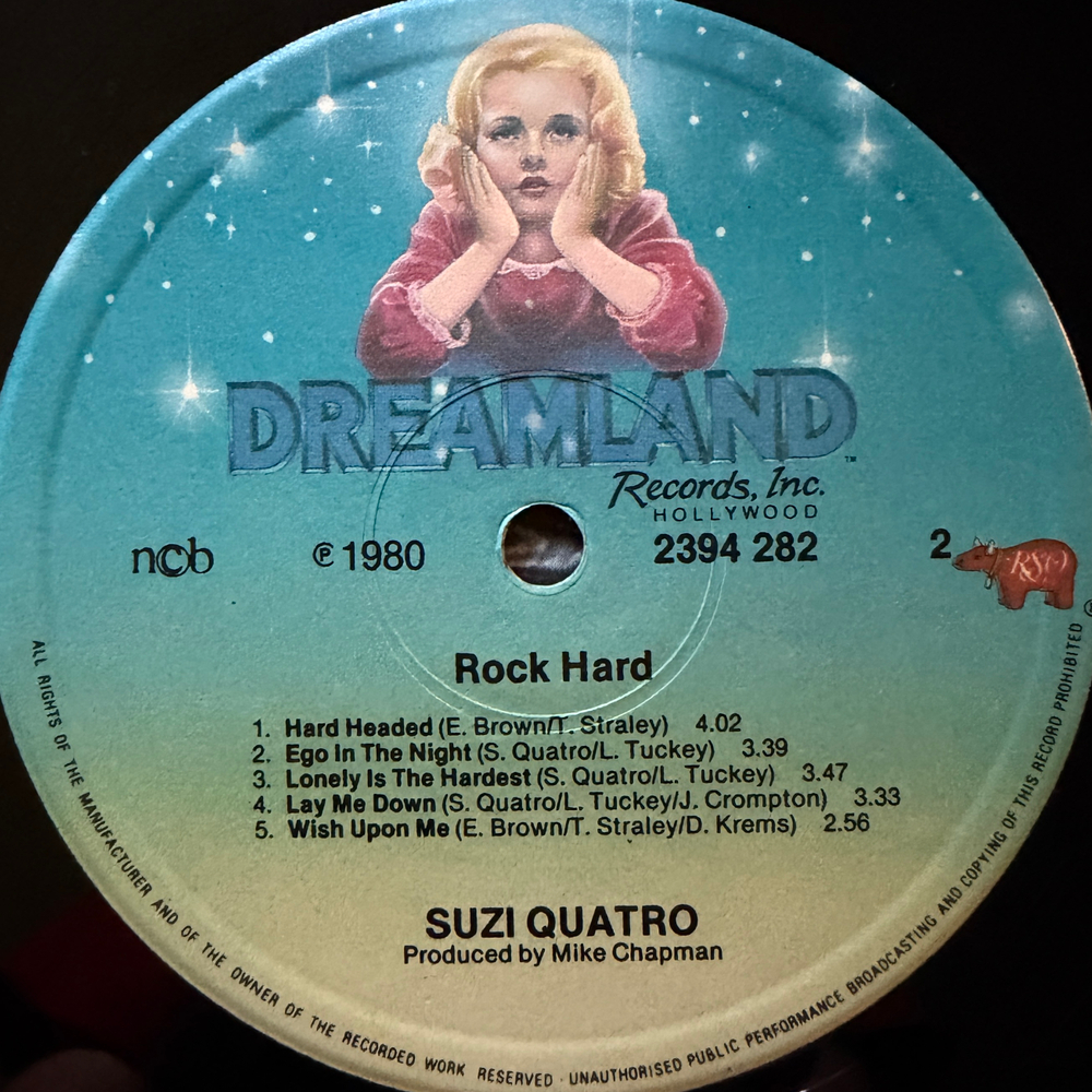 Suzi Quatro - Rock Hard (Скандинавия 1980г.)