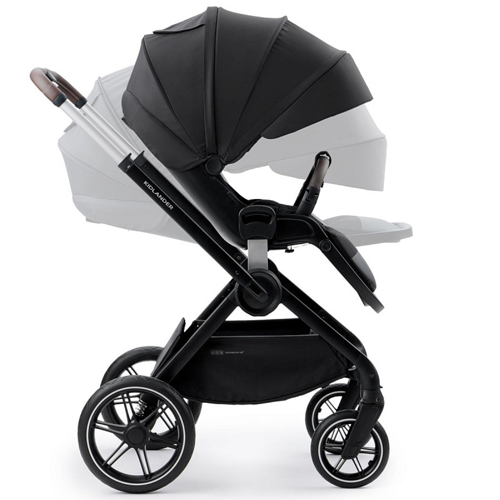 Детская коляска Happy Baby Kidlander 2 в 1 black