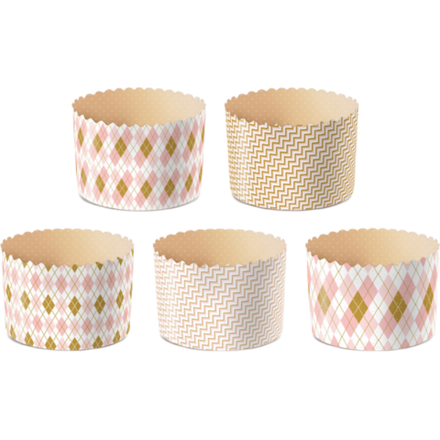 Форма бумажная КУЛИЧ PRE110/85 Ромбики 1900шт (14х135шт), шт