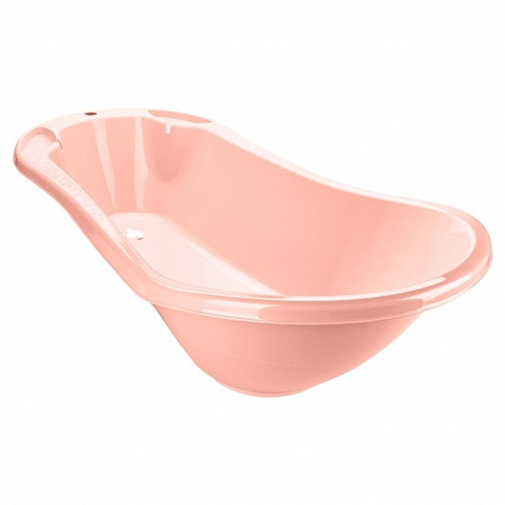 Ванна 46л 1000*490*305 с клапаном св. розовый 431301333